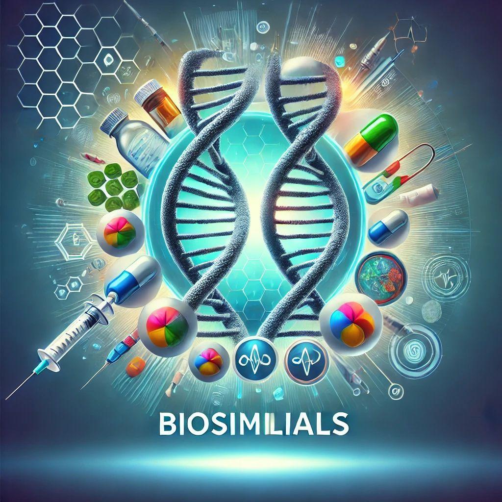 DNA, syringes, and biosimilars | Image credit: AI generated using Dall-E3